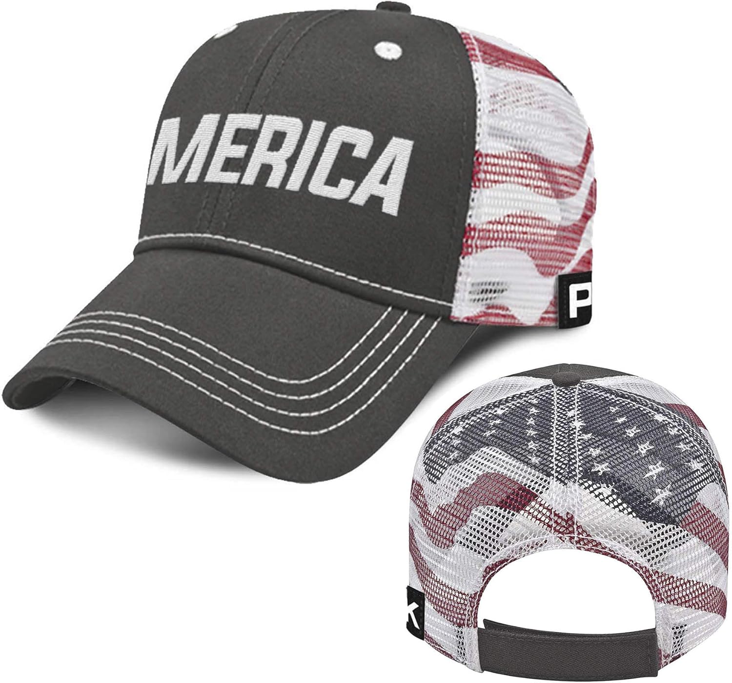 printed trucker caps