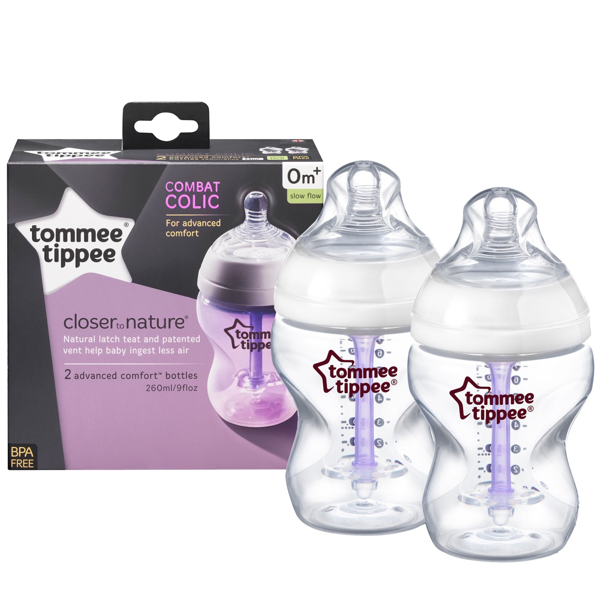 tommee tippee bottles 260ml x 6