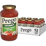 Prego Chunky Tomato with Garlic and Onion Pasta