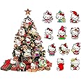 24PCS Kitty Decorations,Cute Cat Ornaments for Christmas Tree, Xmas Tree Decor Indoors Home Party Gifts