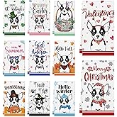 Ciazoxa 11 Pcs Chihuahua Kitchen Towels 14x21 Inch Puppy Dog Dish Towel Kitchen Dishcloth Cute Hand Towels for Bathroom Home Decor Christmas Mother Day Dog Lovers Women Gift