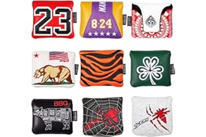 SHABIER Golf Large Mallet Headcover for Taylormade MySpider X Putter, MySpider Tour Putter