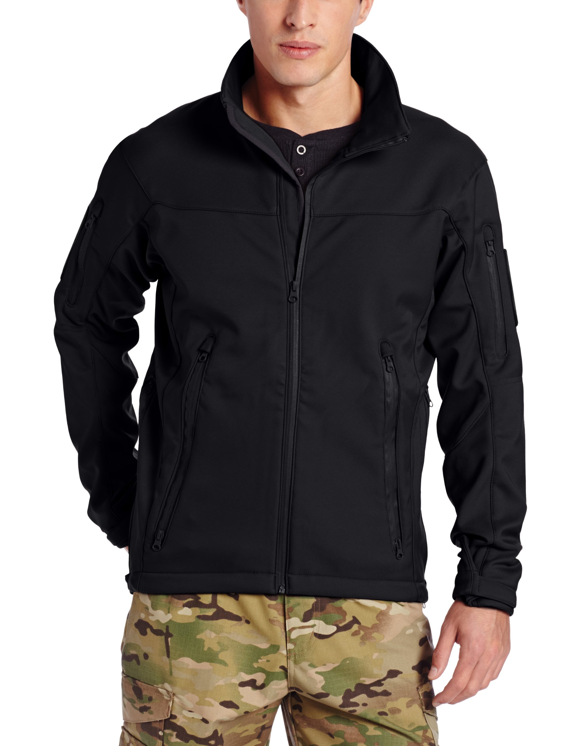 men's tactical softshell jacket