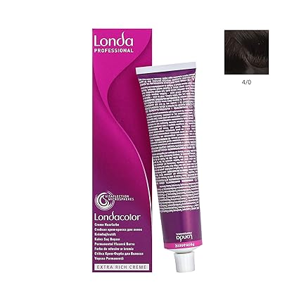 Londa CremeHaarfarbe mittelbraun 4/ 0, 60 ml