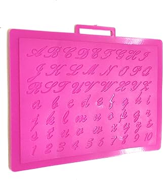 90 Degree Multipurpose Alphabets/Numbers Writing for Practice and Handwriting Improvement Plastic Board Slate (1 pc) (English Small/Capital Cursive Alphabets with 1-10)