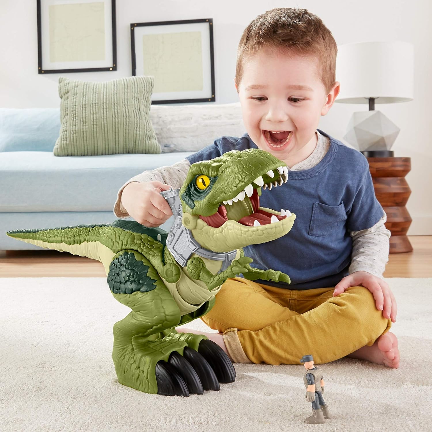 fisher price jurassic world t rex