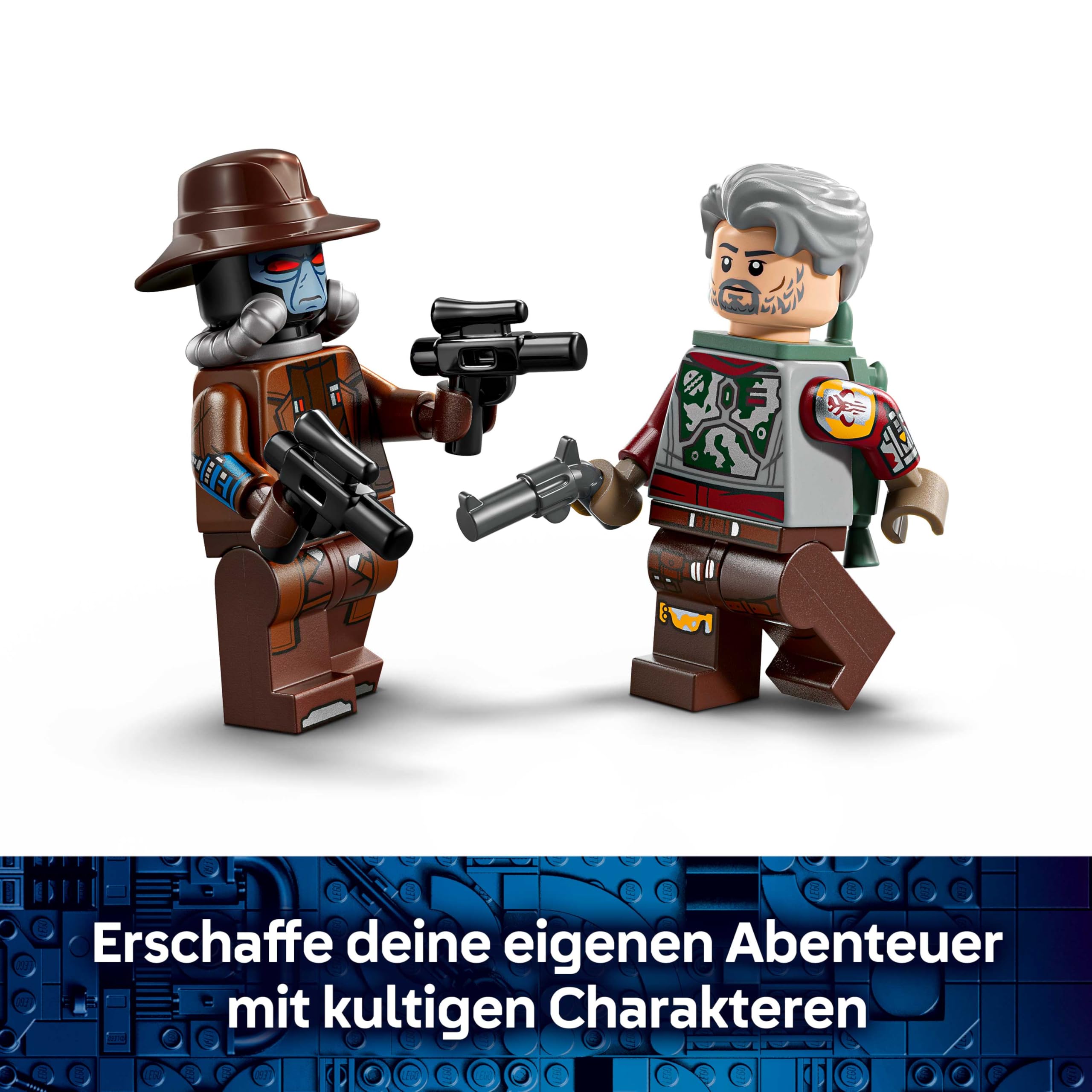 LEGO Star Wars 75437 Cobb Vanths Speeder - inkl. Cobb Vanth & Cad Bane Minifiguren sowie Blaster & Jetpack - Geschenk für Jungen ab 7 Jahren und Fans von The Mandalorian 5