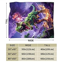 Dinosaur Blanket T-Rex Throw Blanket Dinosaur Gifts