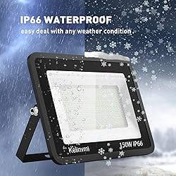 kelinvmi 150W LED Flood Light Outdoor, 900W