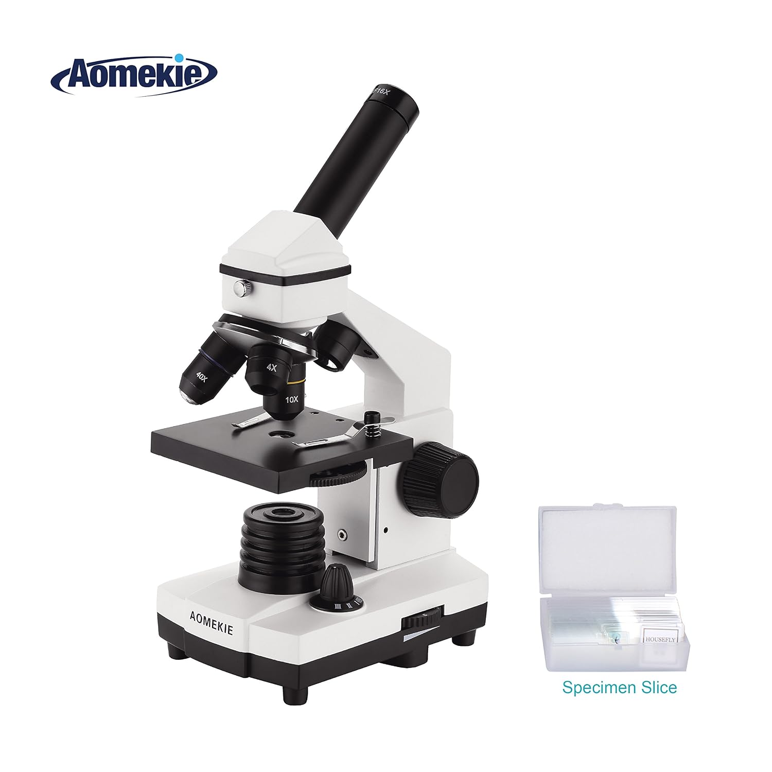 Aomekie Microscope for Students Professional Monocular Amazon.co.uk
