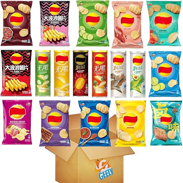 Amazon.com: Lays Chips Potato Chips Roasted Chicken Wing 2.4