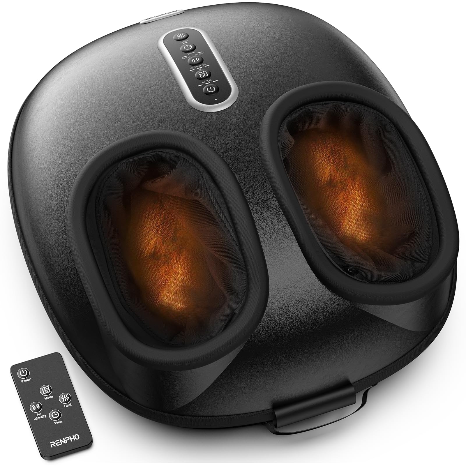 Photo 1 of ***SEE NOTES****RENPHO Foot Massager with Heat, [2026 Upgraded] Birthday Christmas Gifts for Women Men Elderly, FSA Eligible Shiatsu Foot Massager for Plantar Fasciitis, Deep-Kneading, Air Squeezing Feet Massager