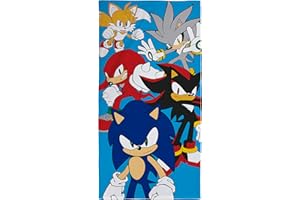 Character World Sonic Stars 100% Cotton Towel