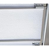 NASATECH White (Pre-cut 8 Panel) 1 Car Garage Door Insulation Foam Kit Energy Star Rated R8 Fits 8x7 8x8 9x7 9x8