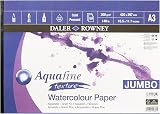 Daler Rowney Aquafine Textured Watercolour Paper Pad A3 50 Sheets 300gsm