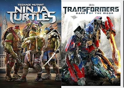 Amazon Com Transformers Dark Of The Moon Teenage Mutant Ninja