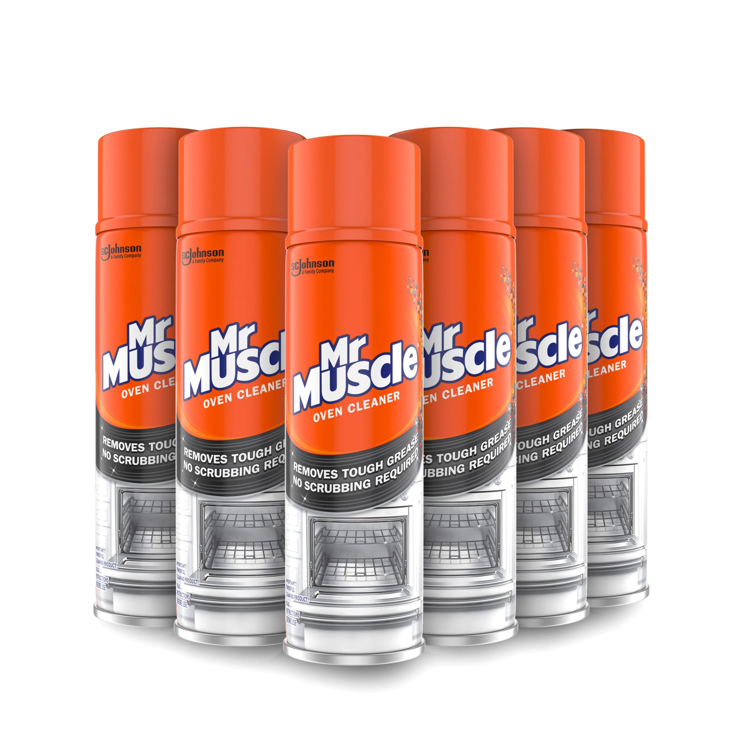 Mr Muscle Oven Cleaner 300ml, Pack of 6