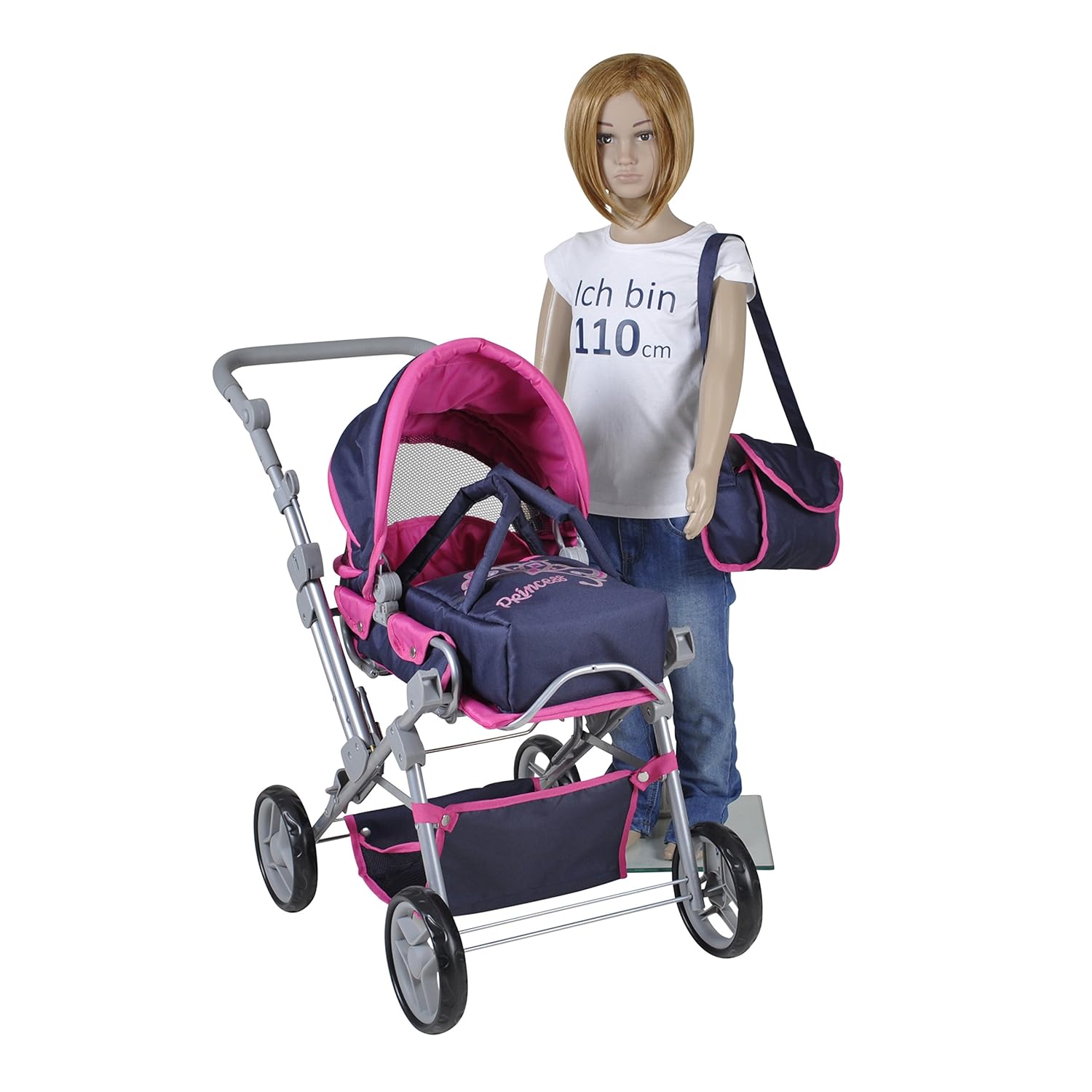 Poussettes Et Landaus Knorrtoys Diadem Mioux Poupee Combi Bleu Rose Jeux Et Jouets Poupees Poupons Et Accessoires