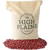 High Plains Beans Dark Red Kidney Beans, 10 lb Bag, Premium Dry Beans | Firm Texture and Deep Color, Holds Its Shape, Triple-Cleaned, High in Protein and Fiber, Gluten Free, Grown in the USA