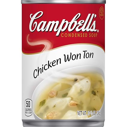 Campbell's condensed soup chicken won ton (051000025883)