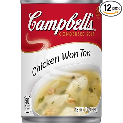 Campbell's won ton soup 10.50 fo 12ct (051000152473)