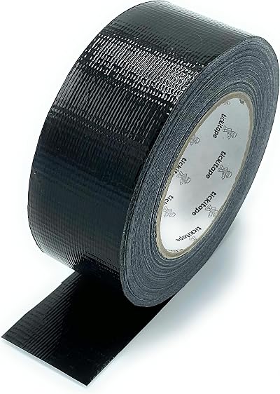 Interfloor Black Gaffa Single Sided Carpet Tape 50 m Roll