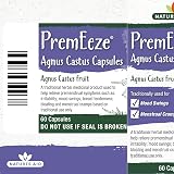 Natures Aid PremEeze Agnus Castus 400mg 60 Caps Vegan THR Registered view 5