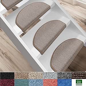 casa pura Alfombrillas Semicirculares Escaleras - Alfombras