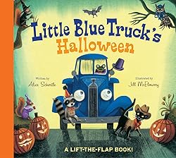 Little Blue Truck's Halloween: A Halloween Book for