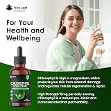 NEW LEAF PRODUCTS Liquid Chlorophyll Drops 100ml High Strength 100mg view 4