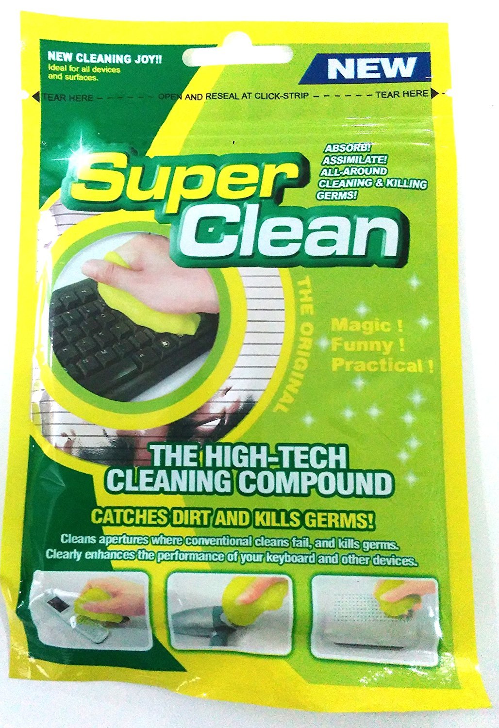 I K Super Clean High Tech Cleaning Gel Amazon.in Home & Kitchen