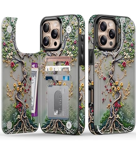 FUNMIKO Custodia per iPhone 16, ricarica wireless e protezione di