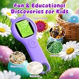 Ashfly Kids Microscope 200x Magnification 2-Inch IPS Screen HD Digital Toy view 2