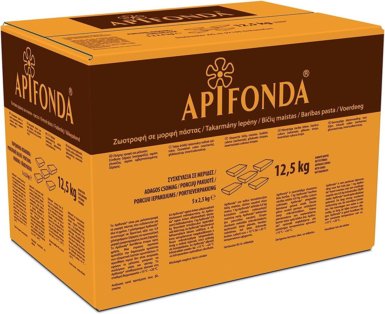 Nourriture Abeilles Apifonda 15kg - Aliment Pâteux Sudzucker