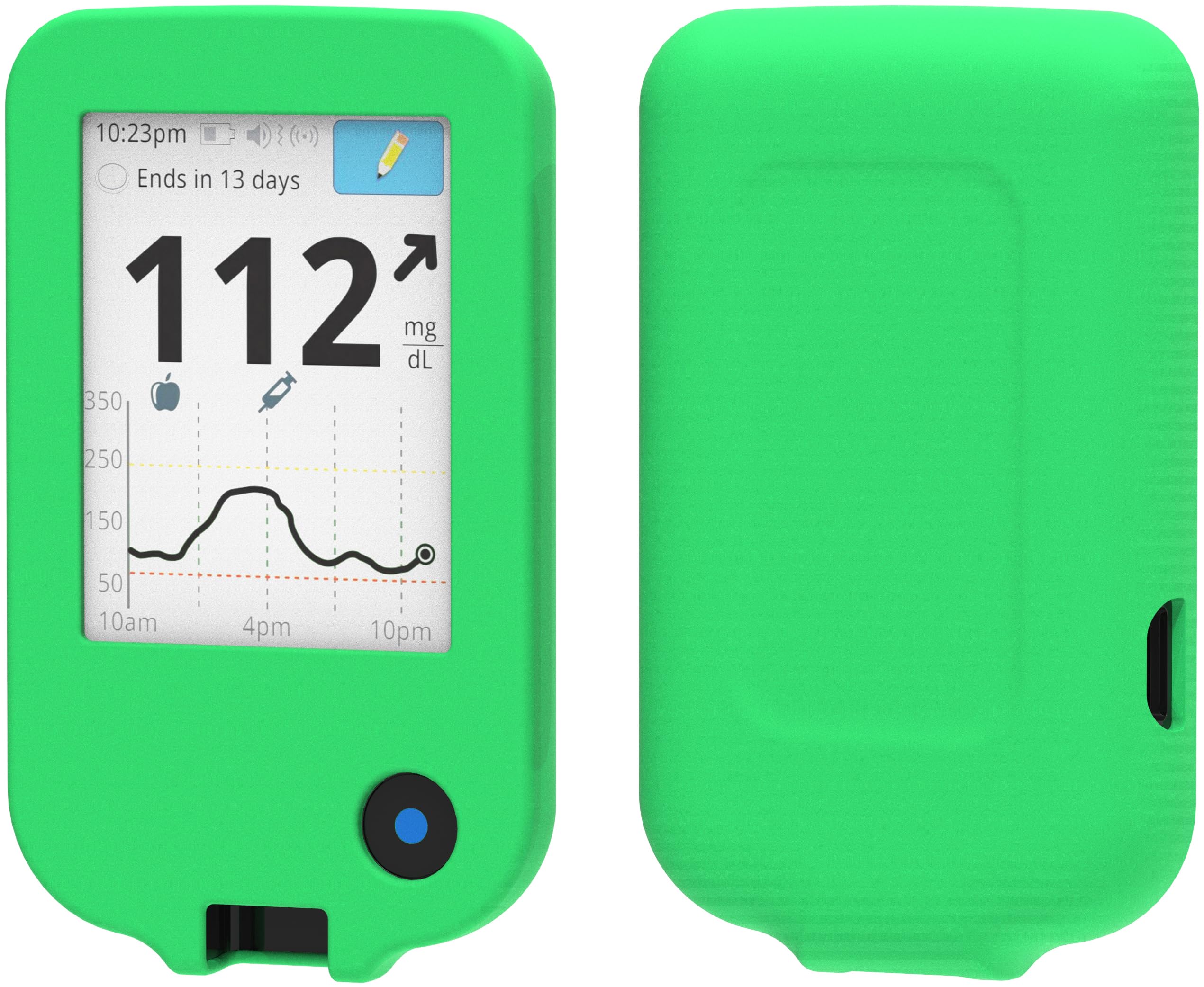 foto-kontor Case for Abbott Freestyle Libre 2 Silicone Cover light green