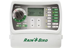 Rain Bird SST400IN Simple-to-Set Indoor Sprinkler/Irrigation System Timer/Controller, 4-Zone/Station (This New/Improved Model