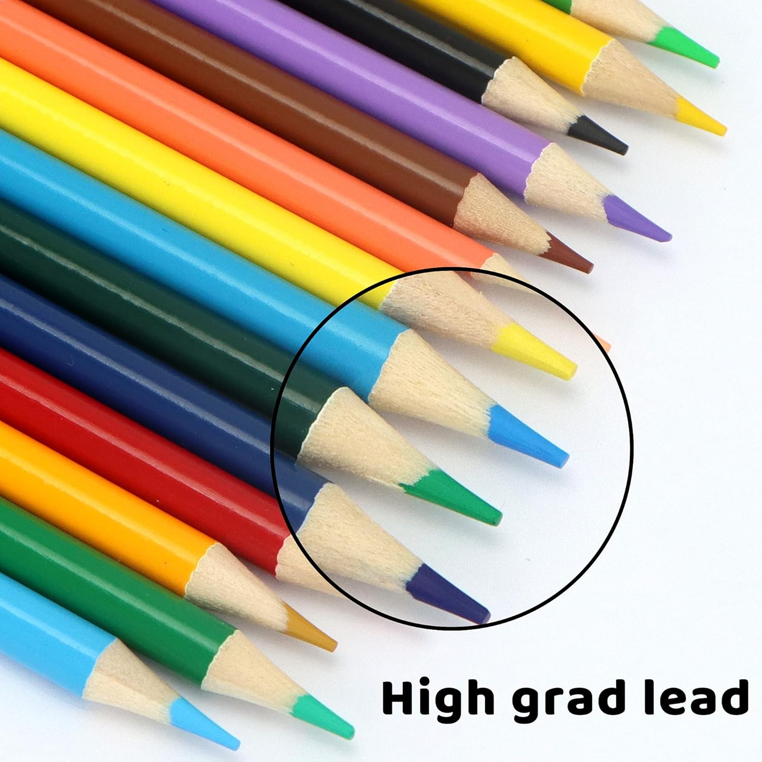 Colored Pencil 36 color Pre-Sharpened Pencils for Kids and Adults, Back to school Supplies, Art & Crafts Activity, Birthday Party Favors, Indoor and Outdoor Fun, Holiday Gift: Office Products