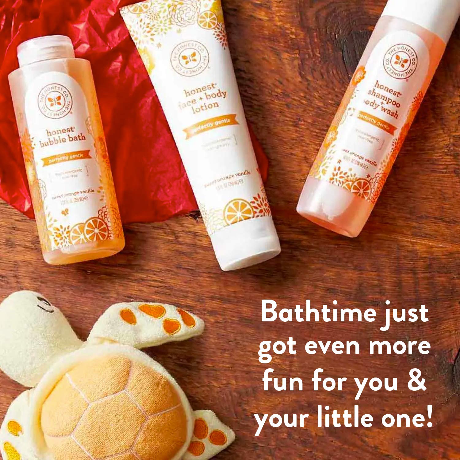 The Honest Company Honest Bubble Bath Moments Gift Set Face And