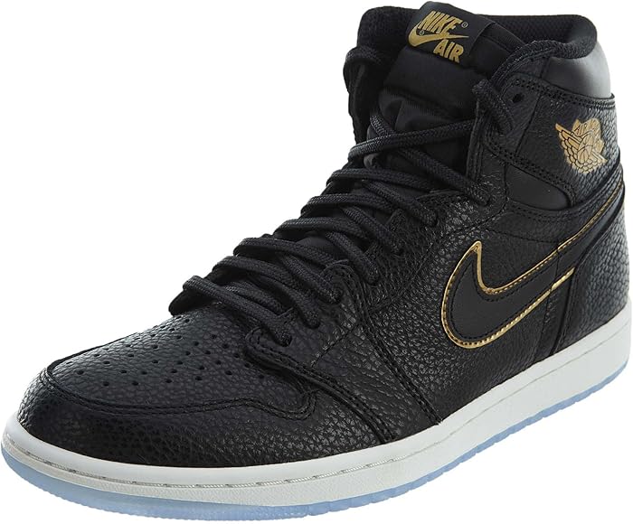 nike gold and black trainers