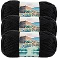 Lion Brand Hometown USA Yarn (3-Pack) Oakland Black 135-153