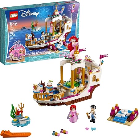 Amazon レゴ Lego ディズニー プリンセス アリエル 海の上のパーティ ブロック おもちゃ 女の子 ブロック おもちゃ