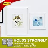 Command Picture Hanging Strips Value Pack White Small & Medium view 4