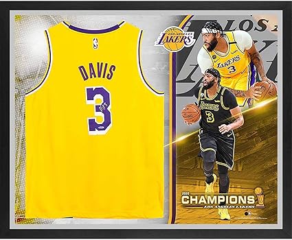 Anthony Davis Los Angeles Lakers Framed Autographed Gold Swingman 2020 Nba Finals Champions Jersey Collage Autographed Nba Jerseys At Amazon S Sports Collectibles Store