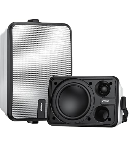 Amazon.com: Inwa Outdoor Bluetooth Speakers, IPX5 Waterproof 400W