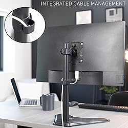 VIVO Single Monitor Desk Stand, Holds Screens up to