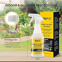TRAP IT! Insect Repellent Peppermint Oil Spray for