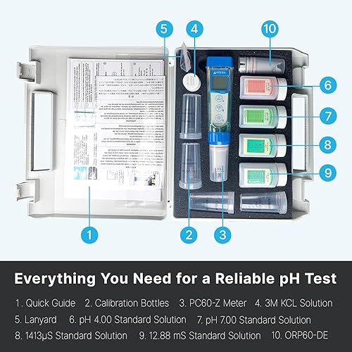 Kit multiparámetro PC60-Z medición Inteligente de calidad del agua