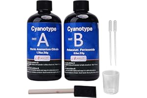 ACADOIT Cyanotype Sensitizer Kit, 16oz, Sun Print Nature Printing Kit for Photographic Blueprints DIY Arts Crafts Projects (Cyanotype kit-1)
