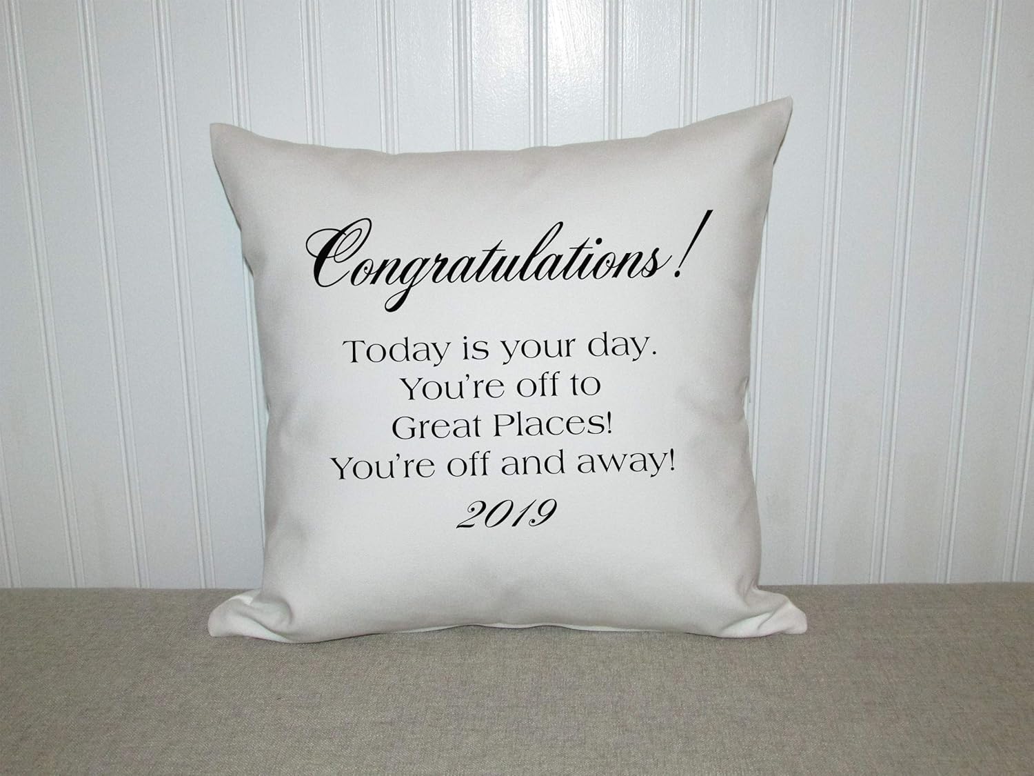 Amazon Com Graduation Gift Dr Seuss Autograph Pillow Class Of