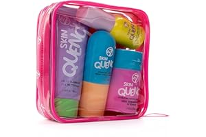 W7 Skin Quench Full Size Skincare Gift Set - Hydrating Skincare Bundle with Aloe Vera & Ceramides - Complete & Long-Lasting Moisturizing At-Home Routine